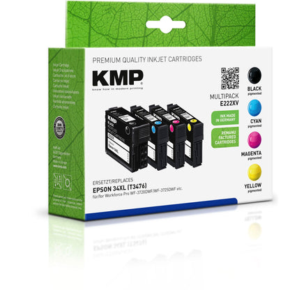 KMP E222XV Multipack BK/C/M/Y compatible with Epson T 3476 XL