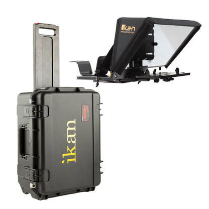 Ikan Elite Universal Tablet Teleprompter Travel Kit