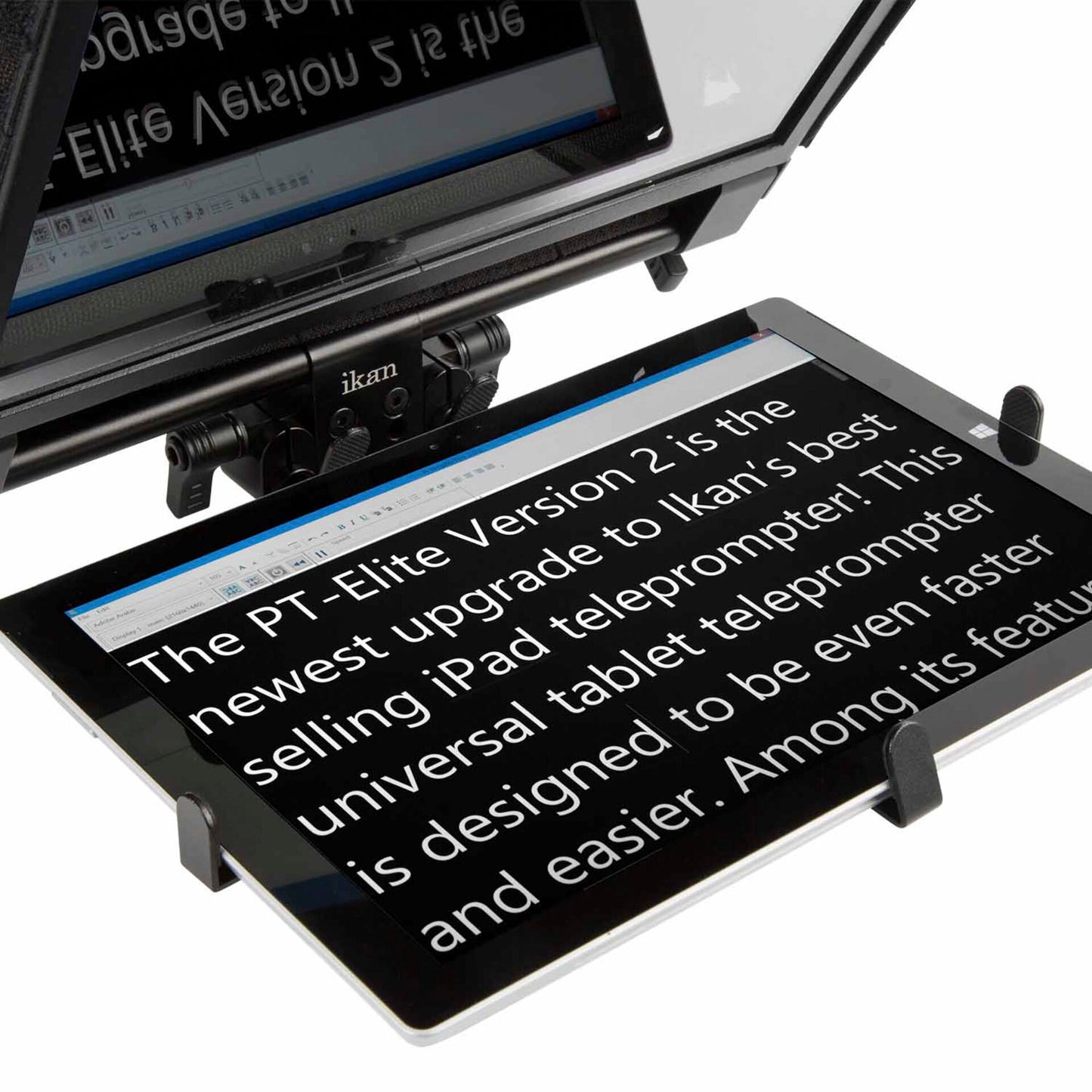 Ikan Elite Universal Tablet Teleprompter with Remote Control