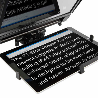 Ikan Elite Universal Tablet Teleprompter with Remote Control