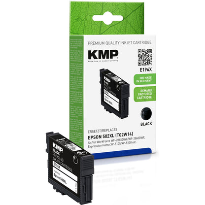 KMP E196X ink cartridge black compatible with Epson T 02W1