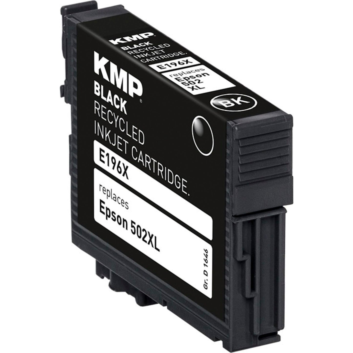 KMP E196X ink cartridge black compatible with Epson T 02W1