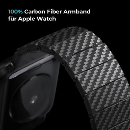 Pitaka Carbon Fiber Link Bracelet Modern Band 38-40mm