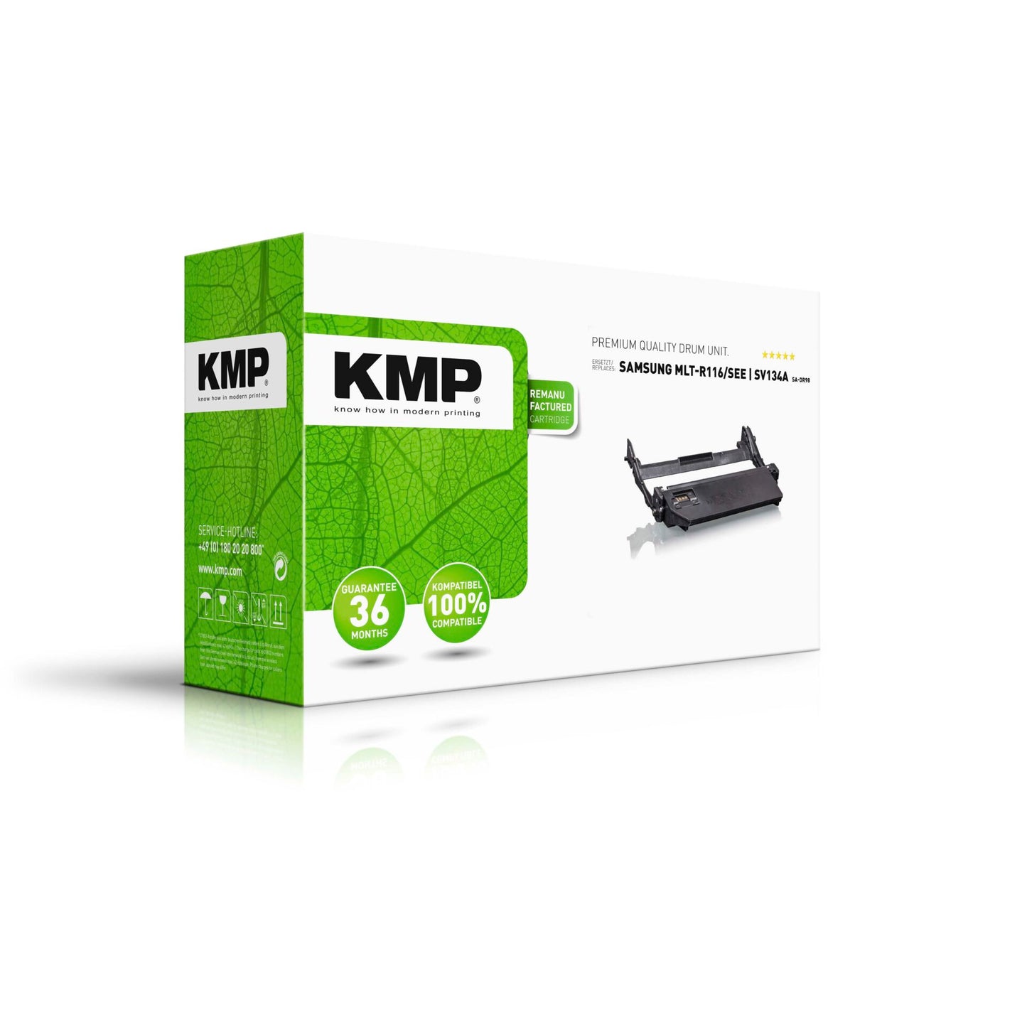 KMP SA-DR98 Drum Unit compatible mit Samsung/HP SV134A