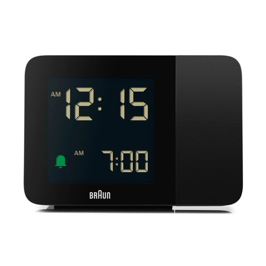 Braun BC 015 B-DCF      black Radio Controlled Alarm Clock
