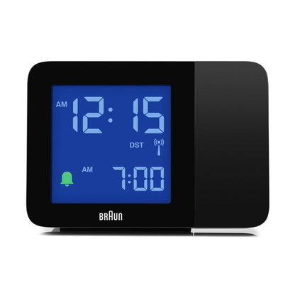 Braun BC 015 B-DCF      black Radio Controlled Alarm Clock