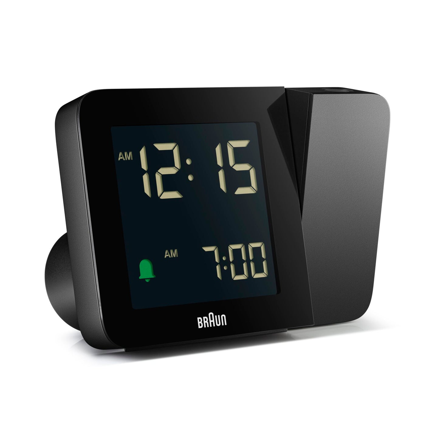 Braun BC 015 B-DCF      black Radio Controlled Alarm Clock