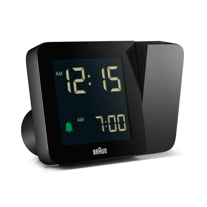 Braun BC 015 B-DCF      black Radio Controlled Alarm Clock