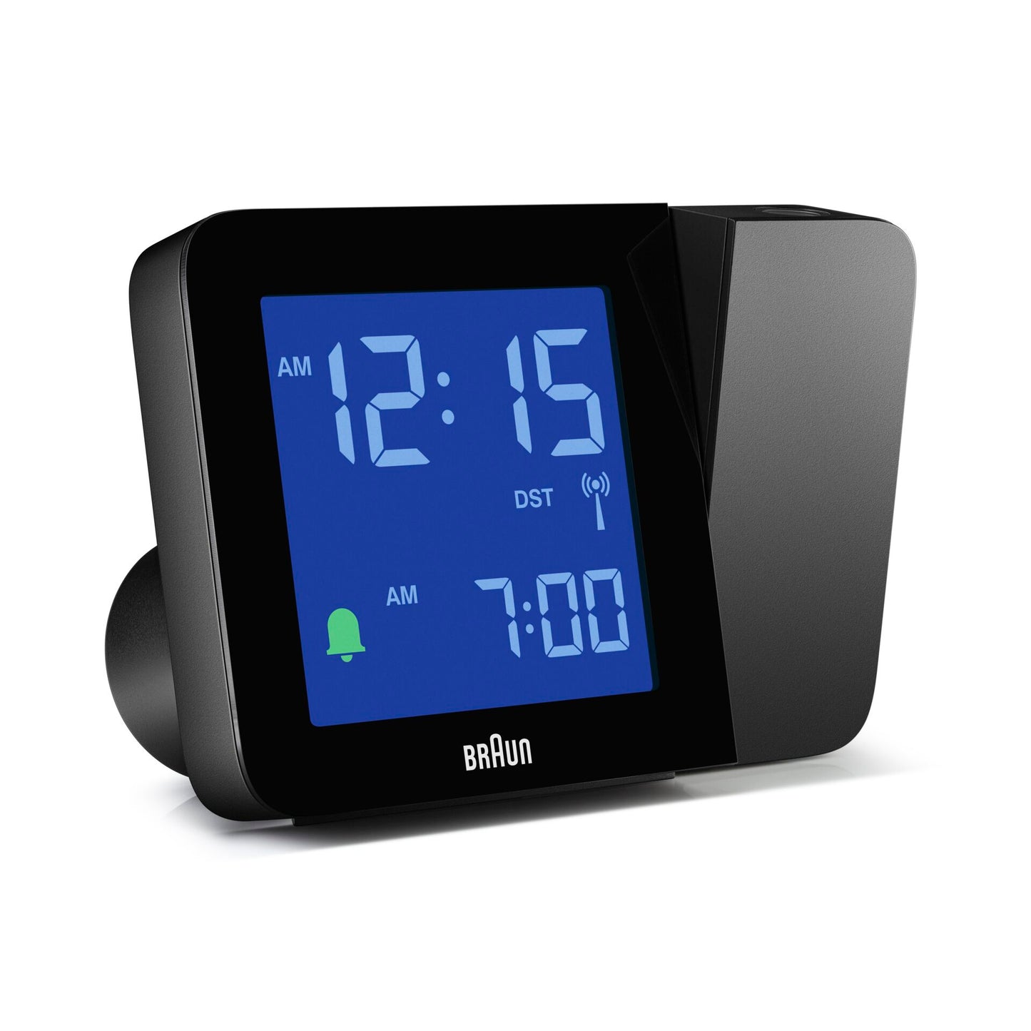 Braun BC 015 B-DCF      black Radio Controlled Alarm Clock