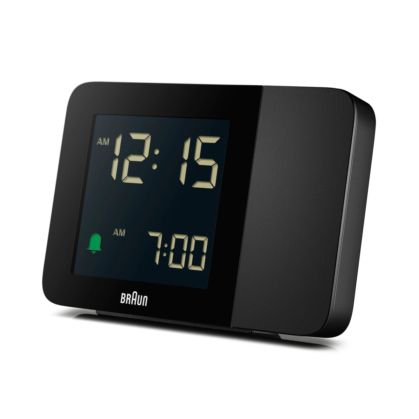 Braun BC 015 B-DCF      black Radio Controlled Alarm Clock