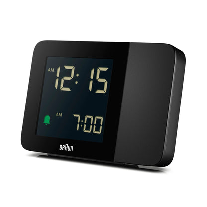 Braun BC 015 B-DCF      black Radio Controlled Alarm Clock