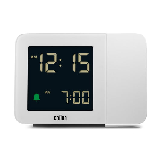 Braun BC 015 W-DCF     white Radio Controlled Alarm Clock