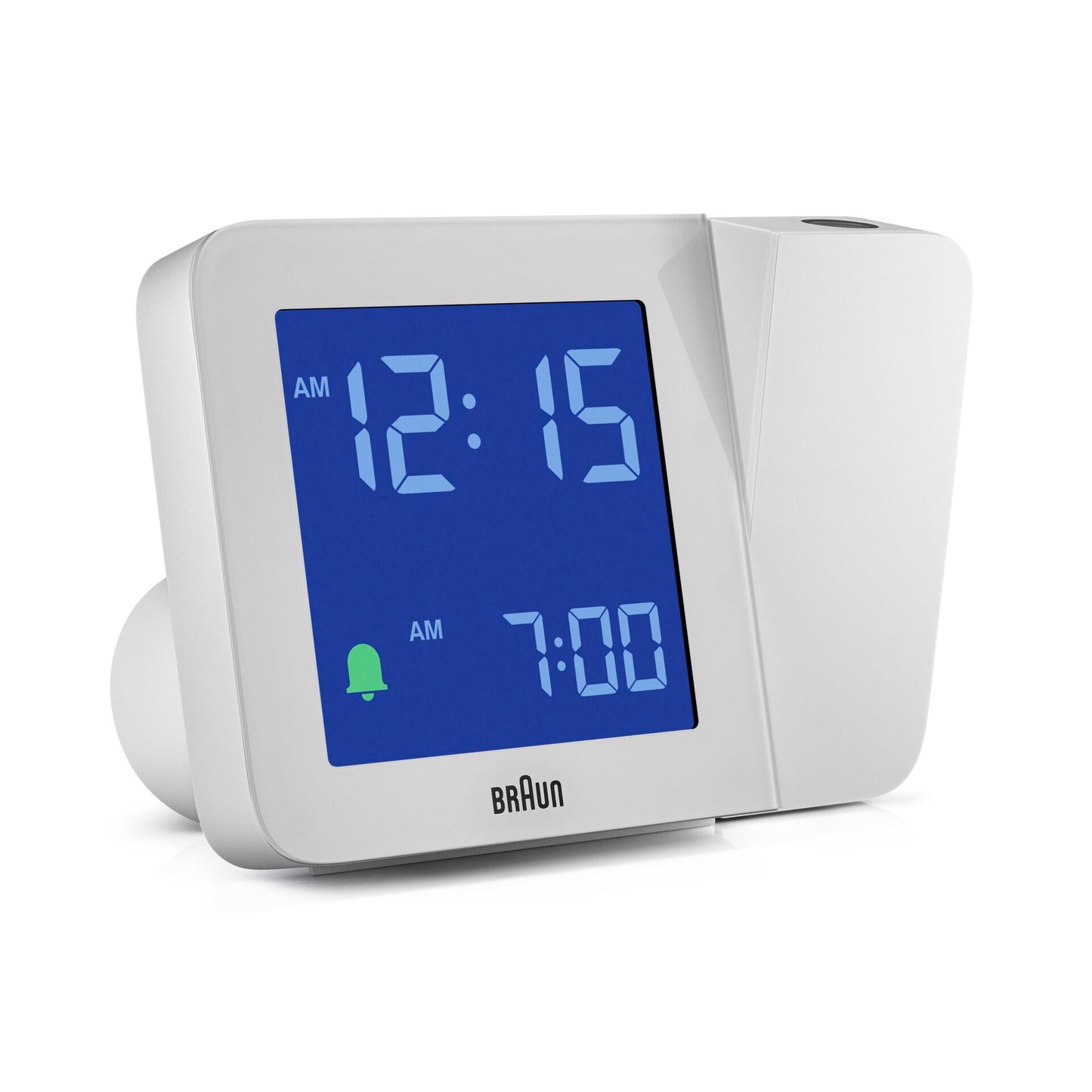 Braun BC 015 W-DCF     white Radio Controlled Alarm Clock