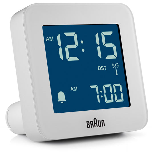 Braun BC 09 W-DCF      white Radio Controlled Alarm Clock