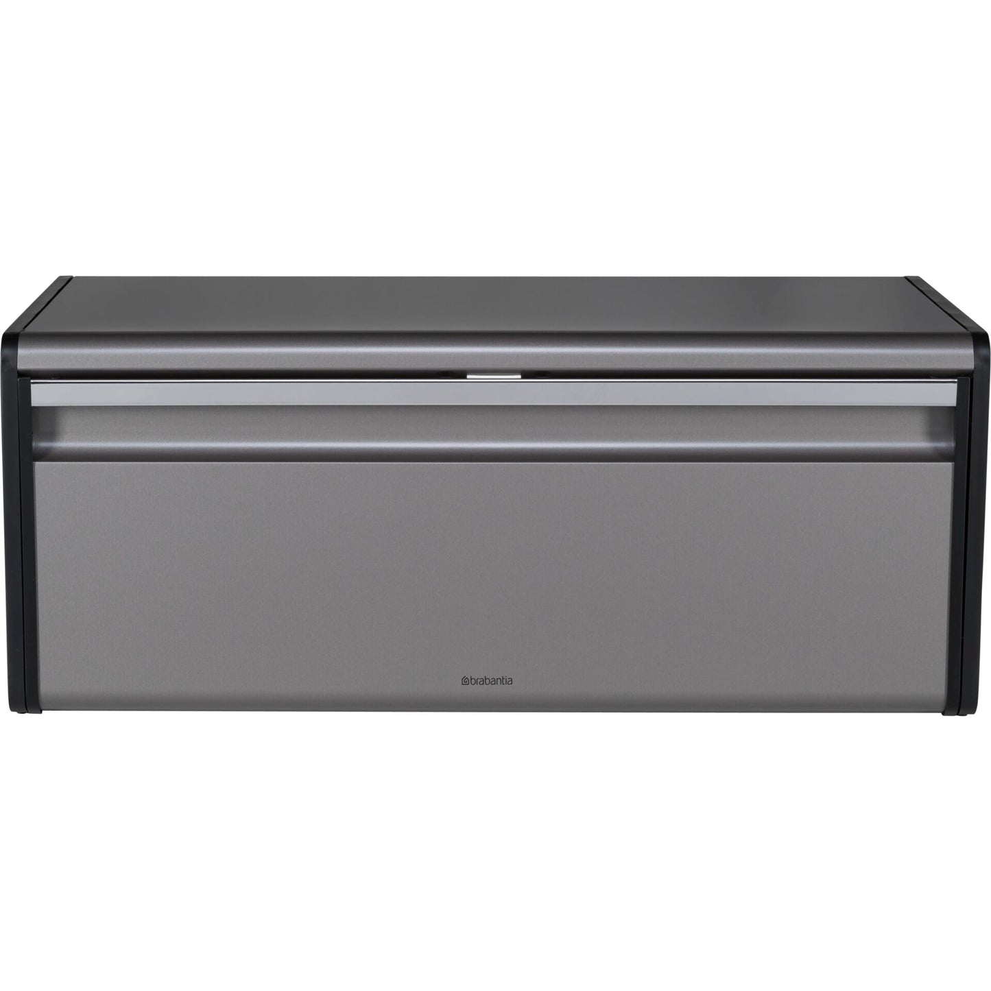 Brabantia Fall Front Bread Bin Square Front platinum