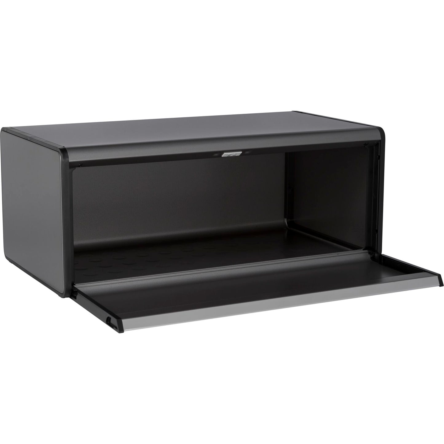 Brabantia Fall Front Bread Bin Square Front platinum