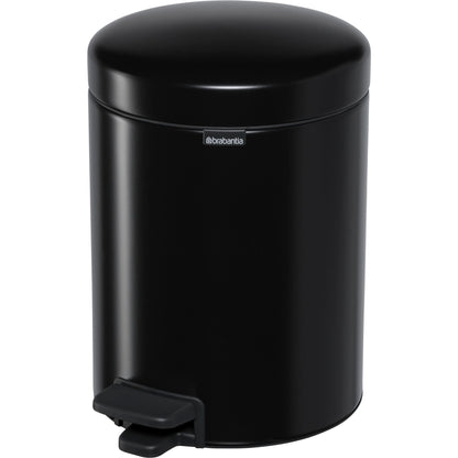 Brabantia Pedal Bin Newicon 5,0 L black matt