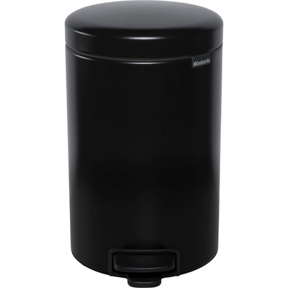 Brabantia Pedal Bin Newicon 12,0 L black matt