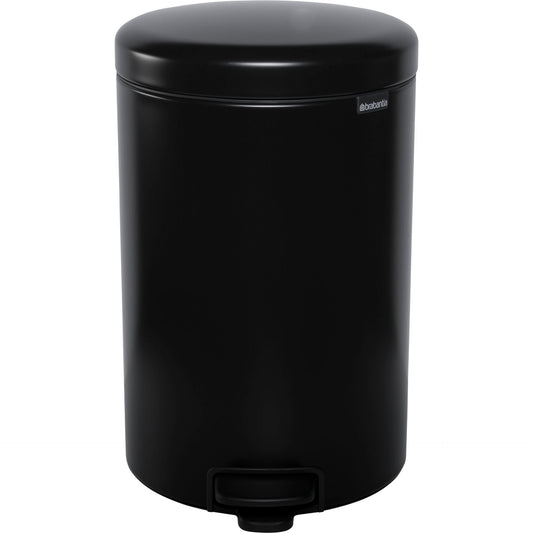 Brabantia Pedal Bin Newicon 20,0 L black matt