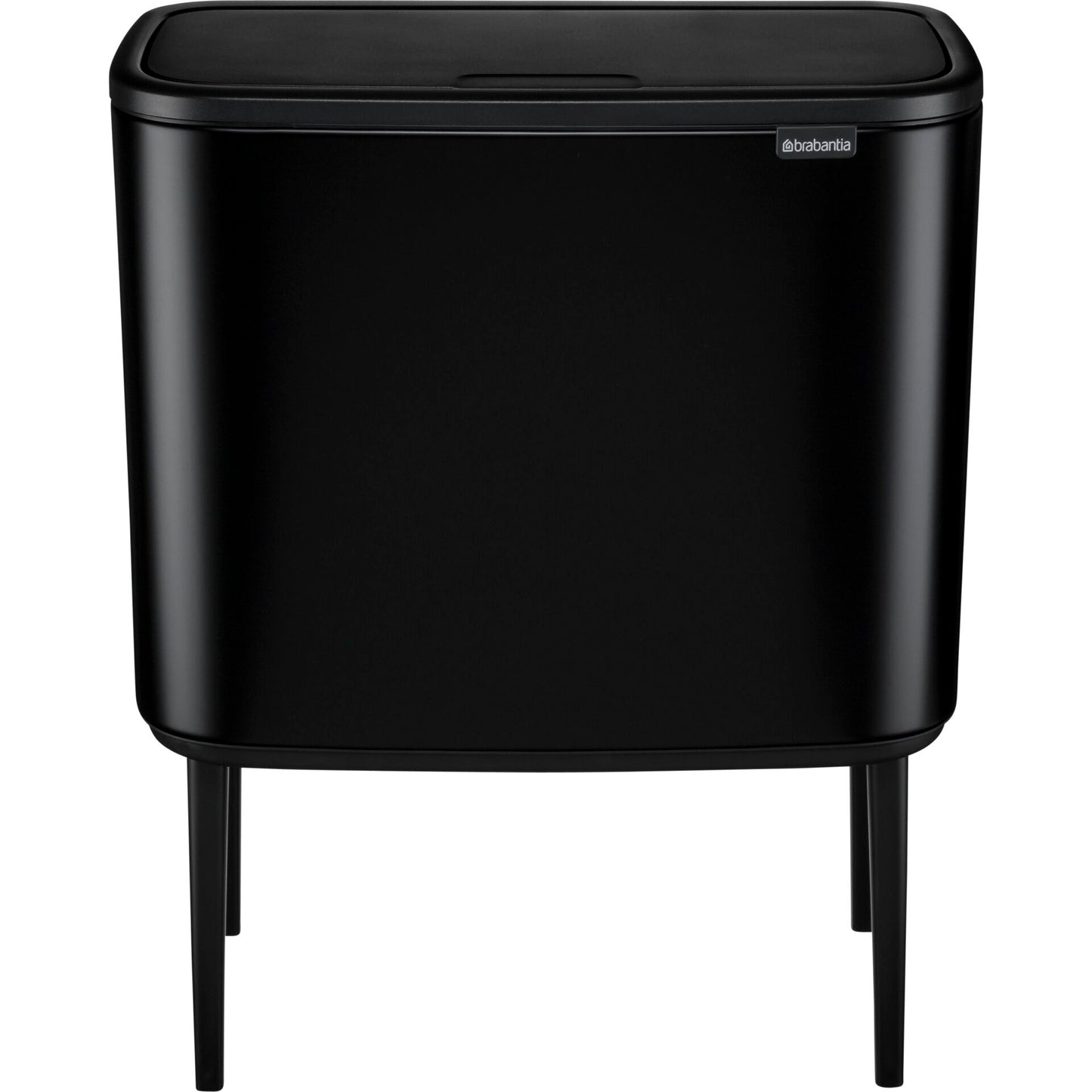 Brabantia Bo Touch Bin black matt, 11 + 23 L