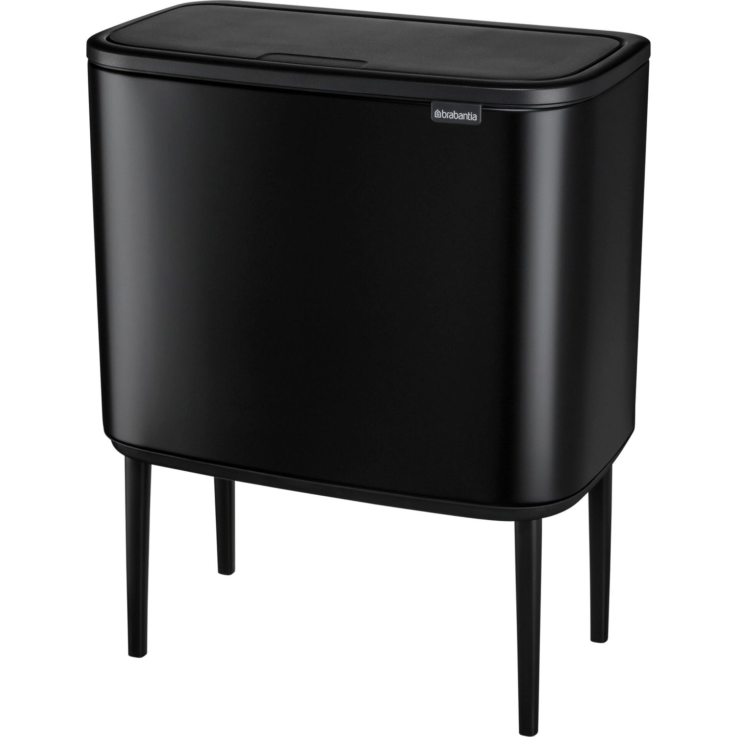 Brabantia Bo Touch Bin black matt, 11 + 23 L