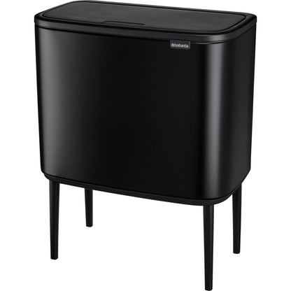 Brabantia Bo Touch Bin black matt, 11 + 23 L