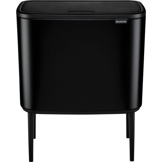Brabantia Bo Touch Bin black matt, 3 x 11 L