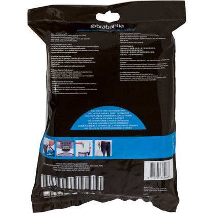 Brabantia PerfectFit Bin Liner Type G 25-30 L, 40 Bags
