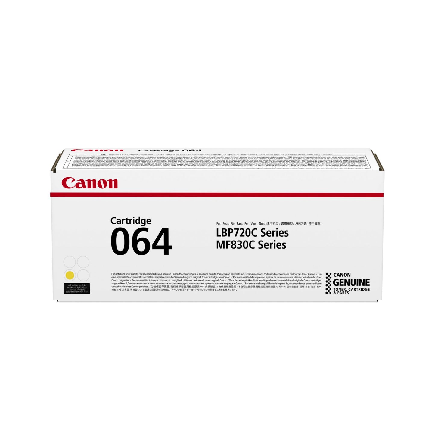 Canon Toner Cartridge 064 Y yellow