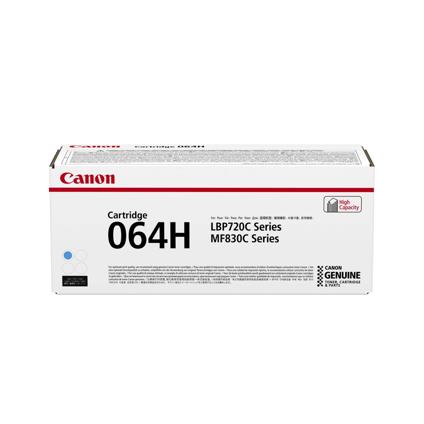 Canon Toner Cartridge 064 H C cyan