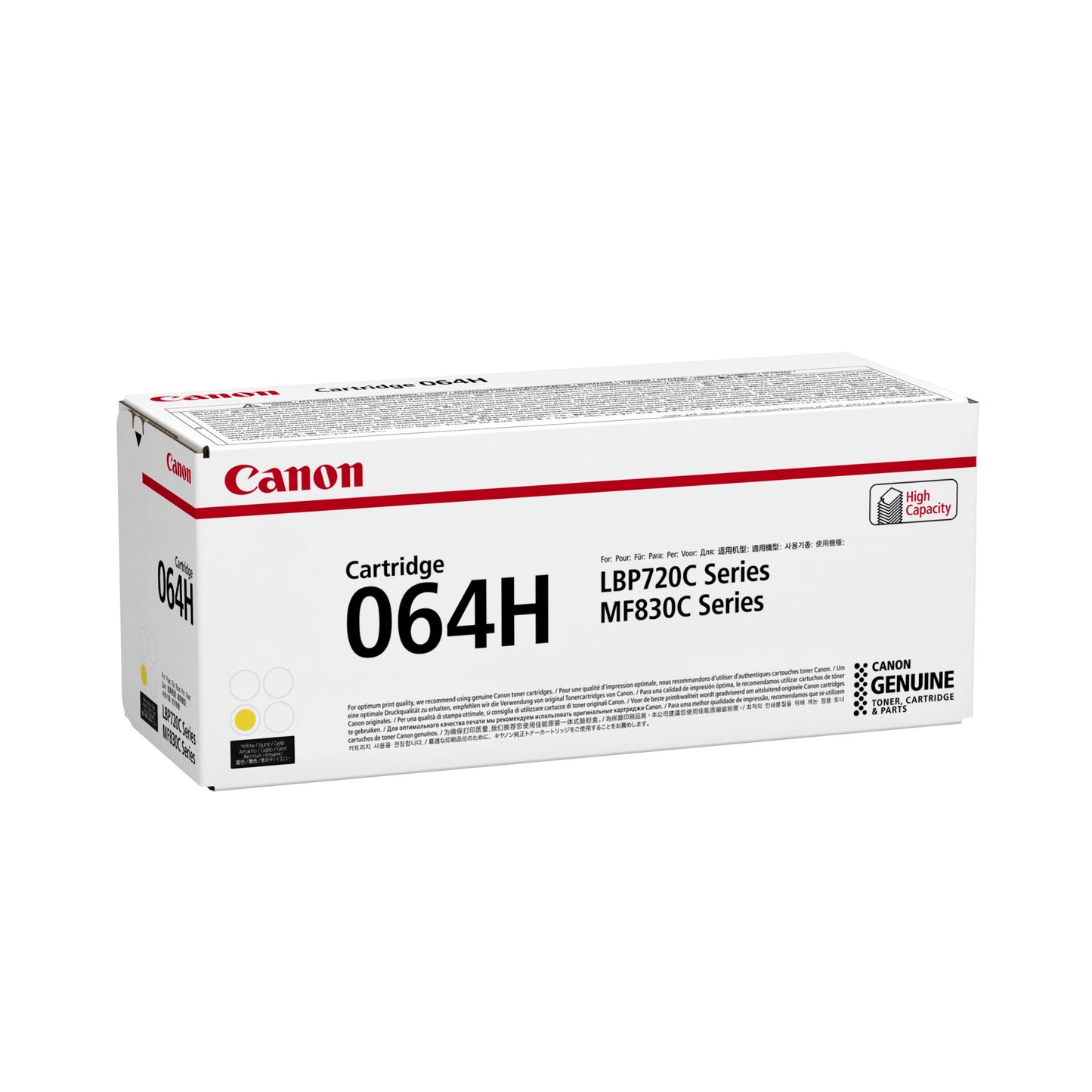 Canon Toner Cartridge 064 H Y yellow