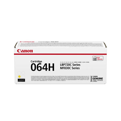 Canon Toner Cartridge 064 H Y yellow