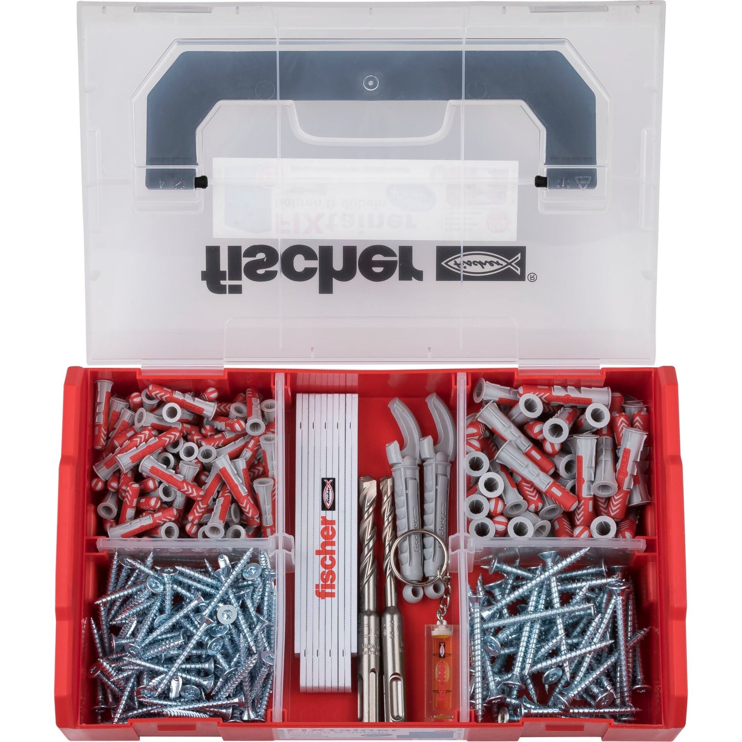 Fischer FIXtainer - drill and plug