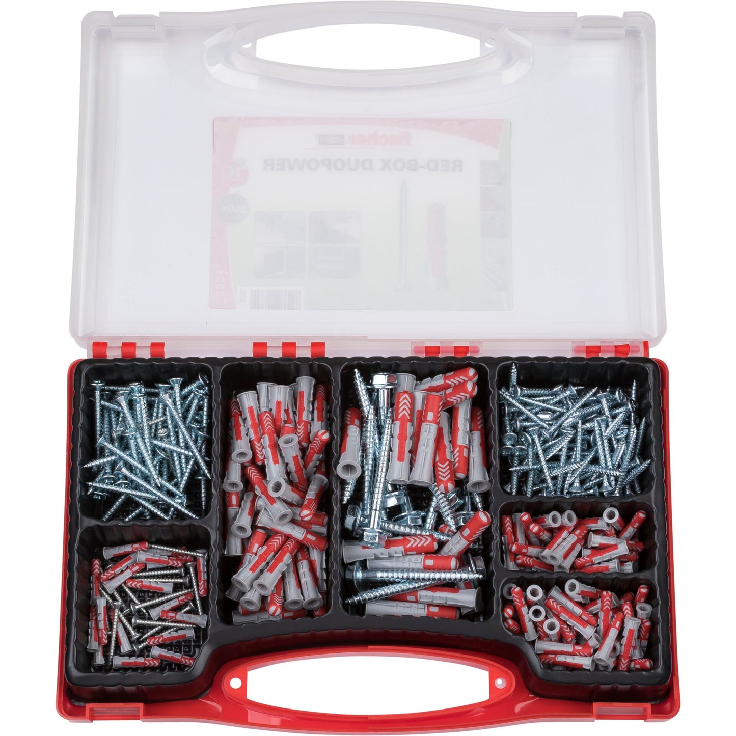 Fischer Redbox DuoPower + screws