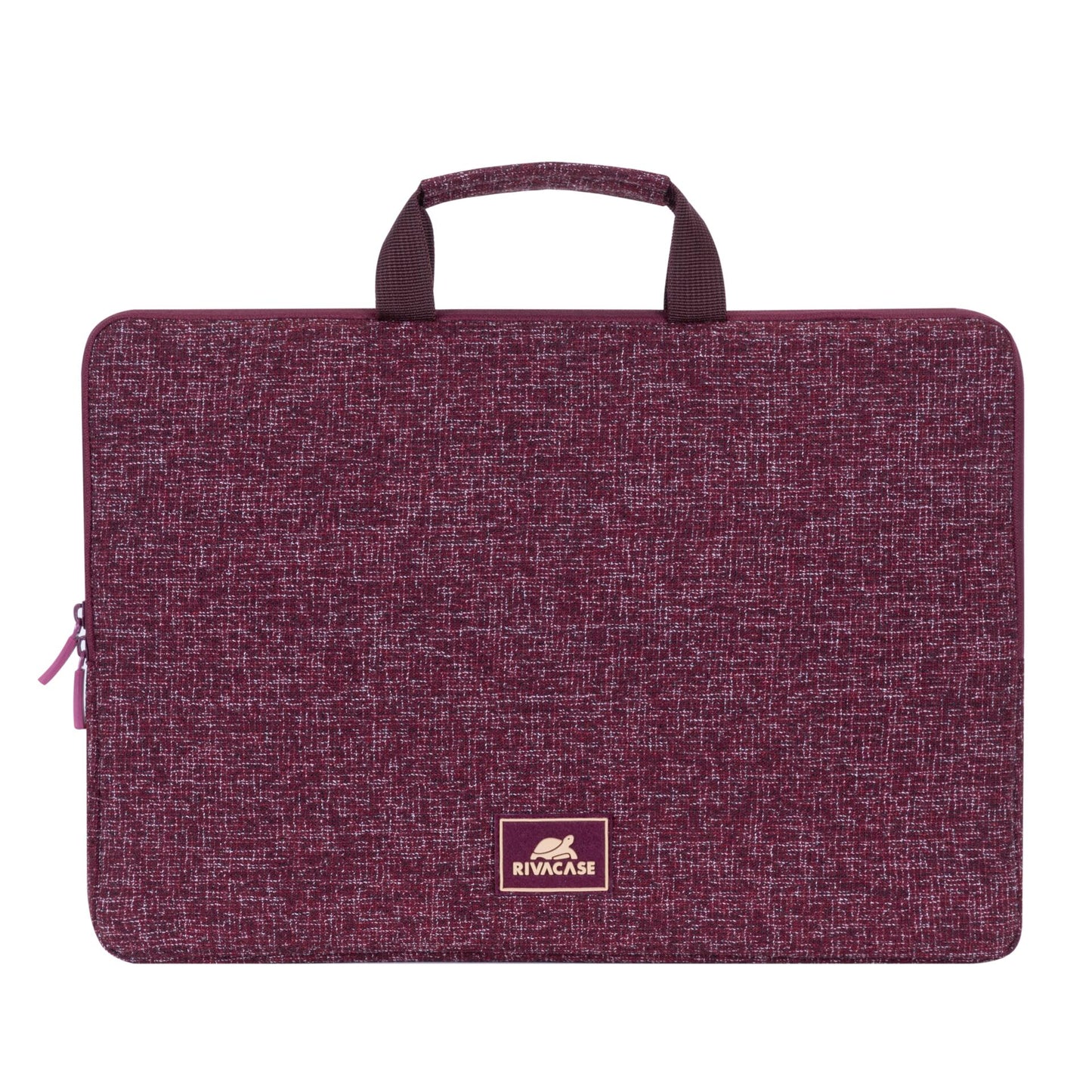 Rivacase 7913 Laptop Sleeve 13.3  with handles burgundy red