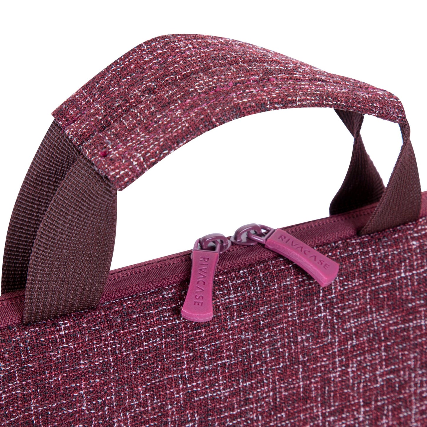 Rivacase 7913 Laptop Sleeve 13.3  with handles burgundy red