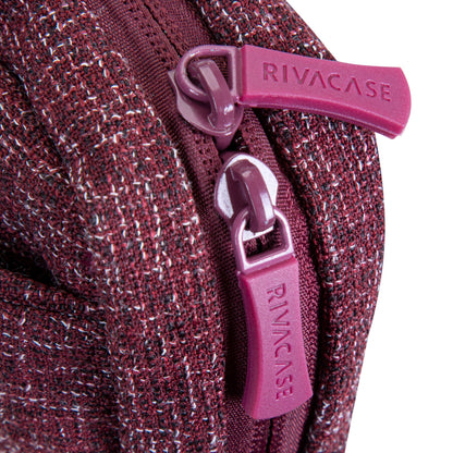 Rivacase 7921 Laptop Bag 14  burgundy red