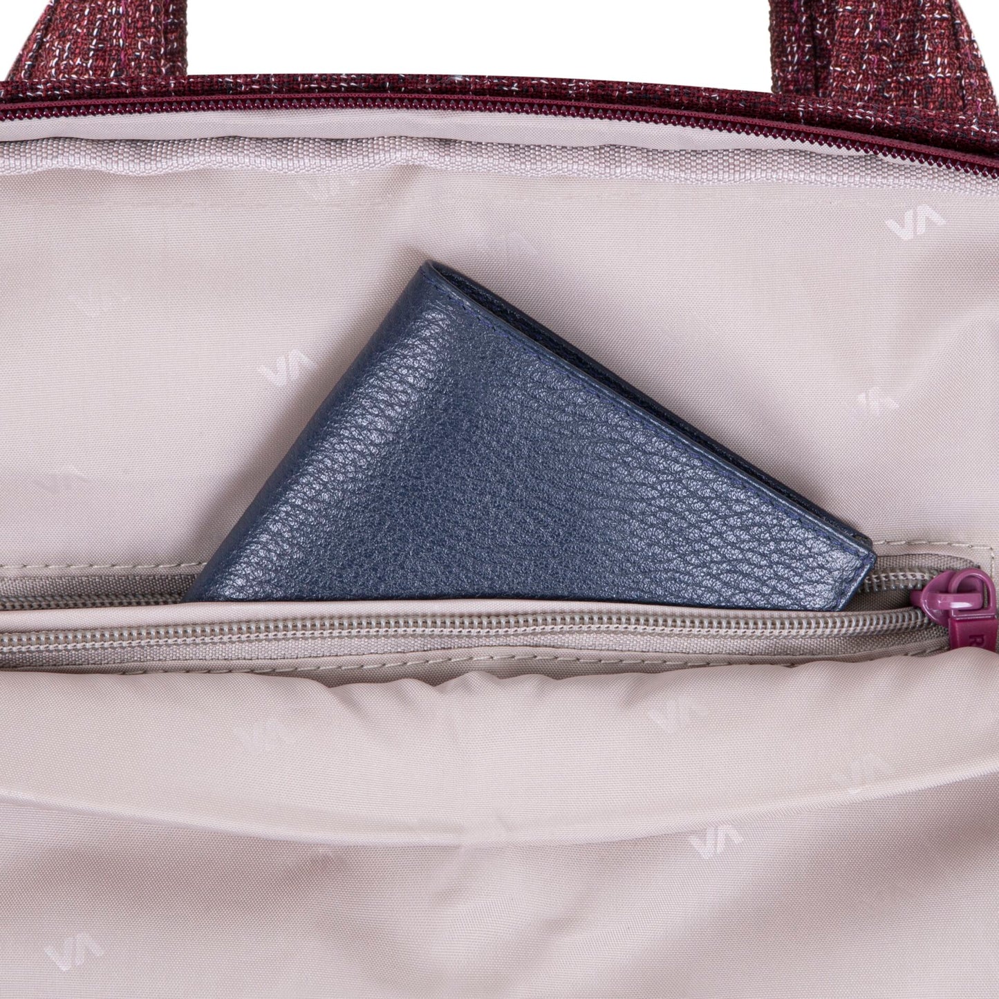 Rivacase 7921 Laptop Bag 14  burgundy red