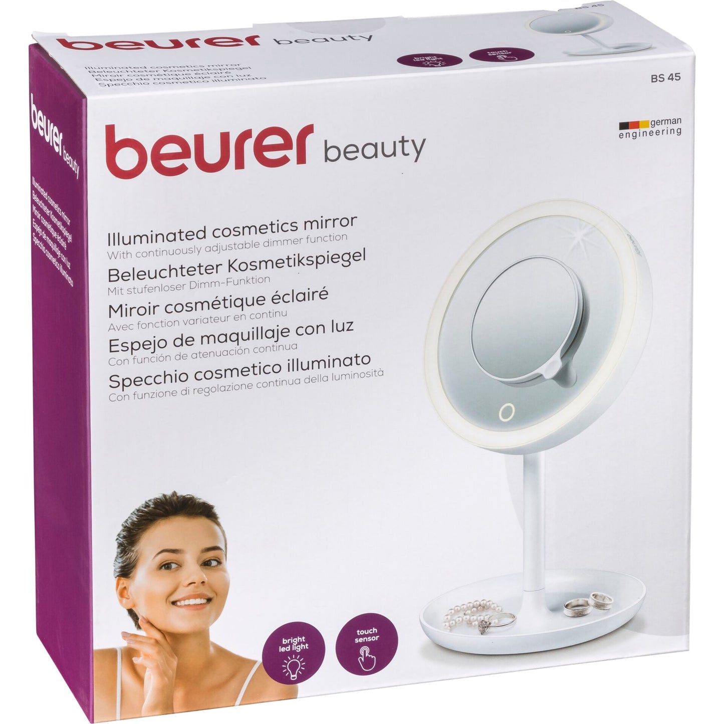 Beurer BS45 Illuminated cosmetic mirror
