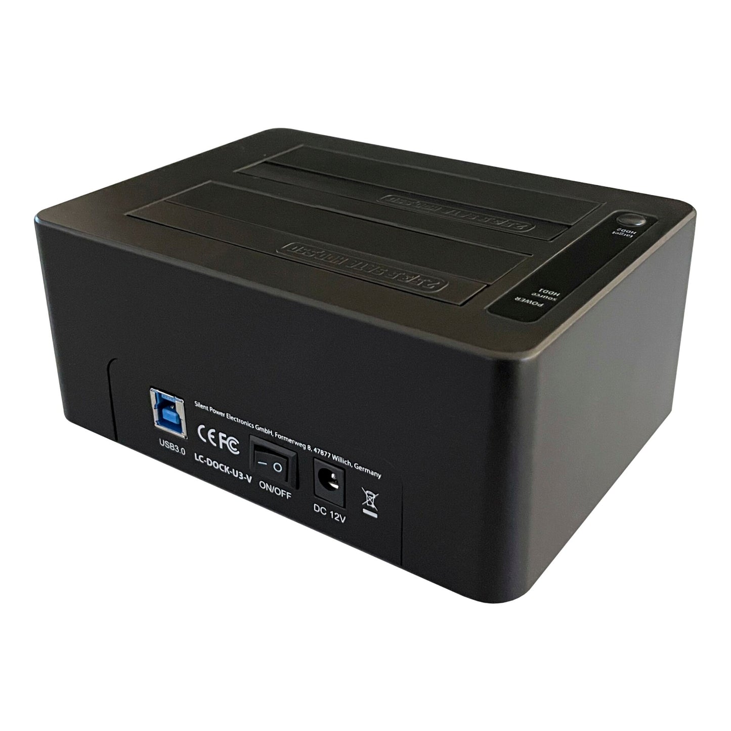 LC-Power LC-DOCK-U3-V HDD Docking with copy feature
