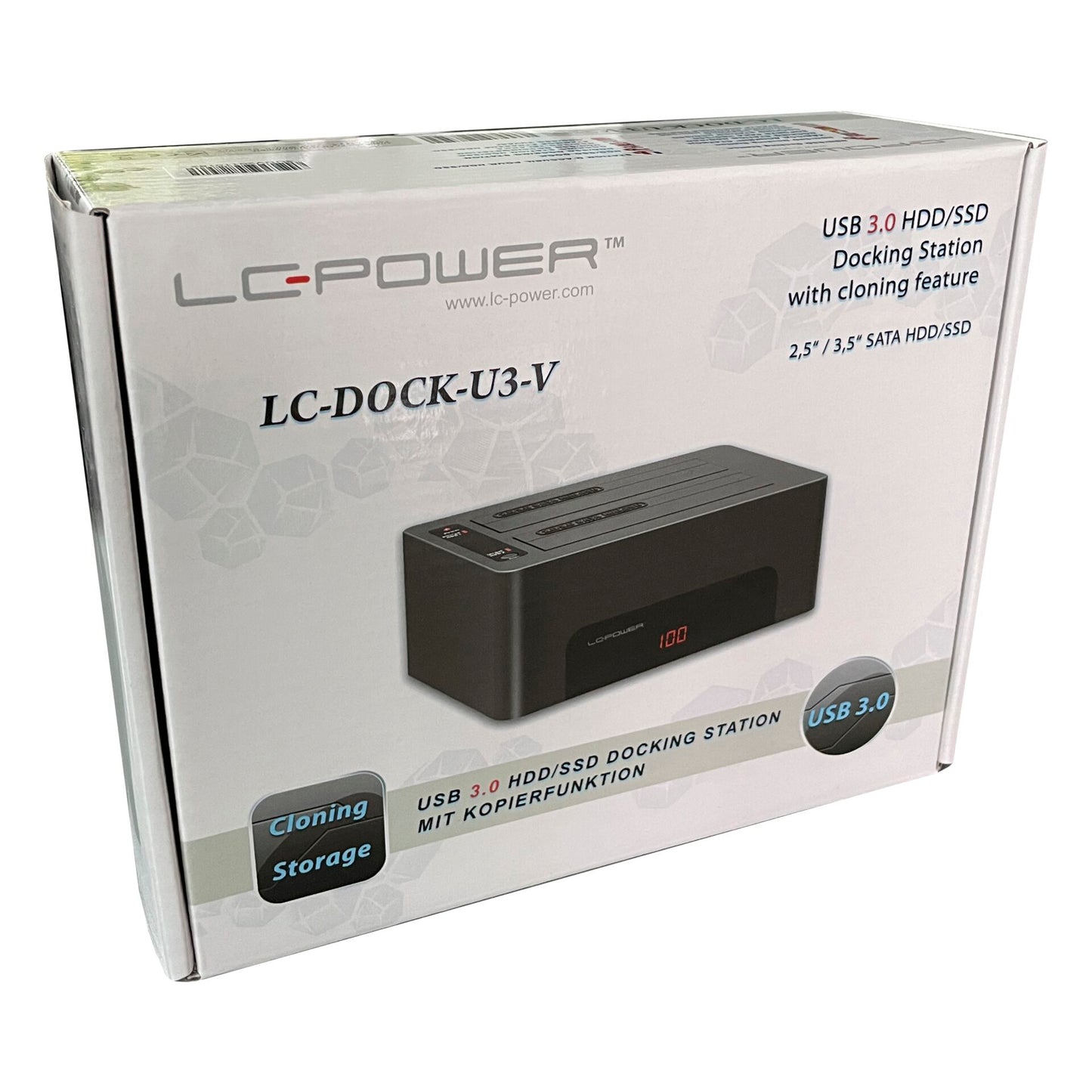 LC-Power LC-DOCK-U3-V HDD Docking with copy feature