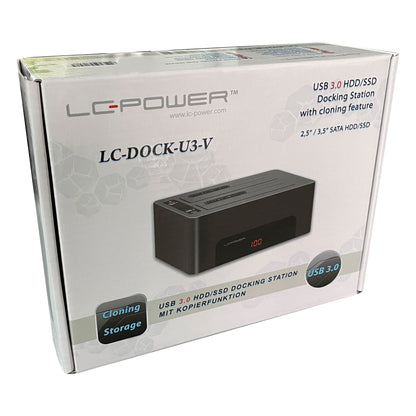 LC-Power LC-DOCK-U3-V HDD Docking with copy feature