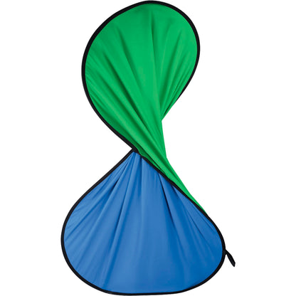 Hama Foldable Background 2in1 150x200cm green/blue