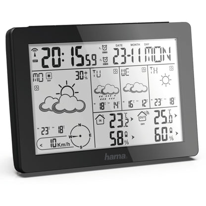 Hama Weather Forecast Center Meteotime , black        186369