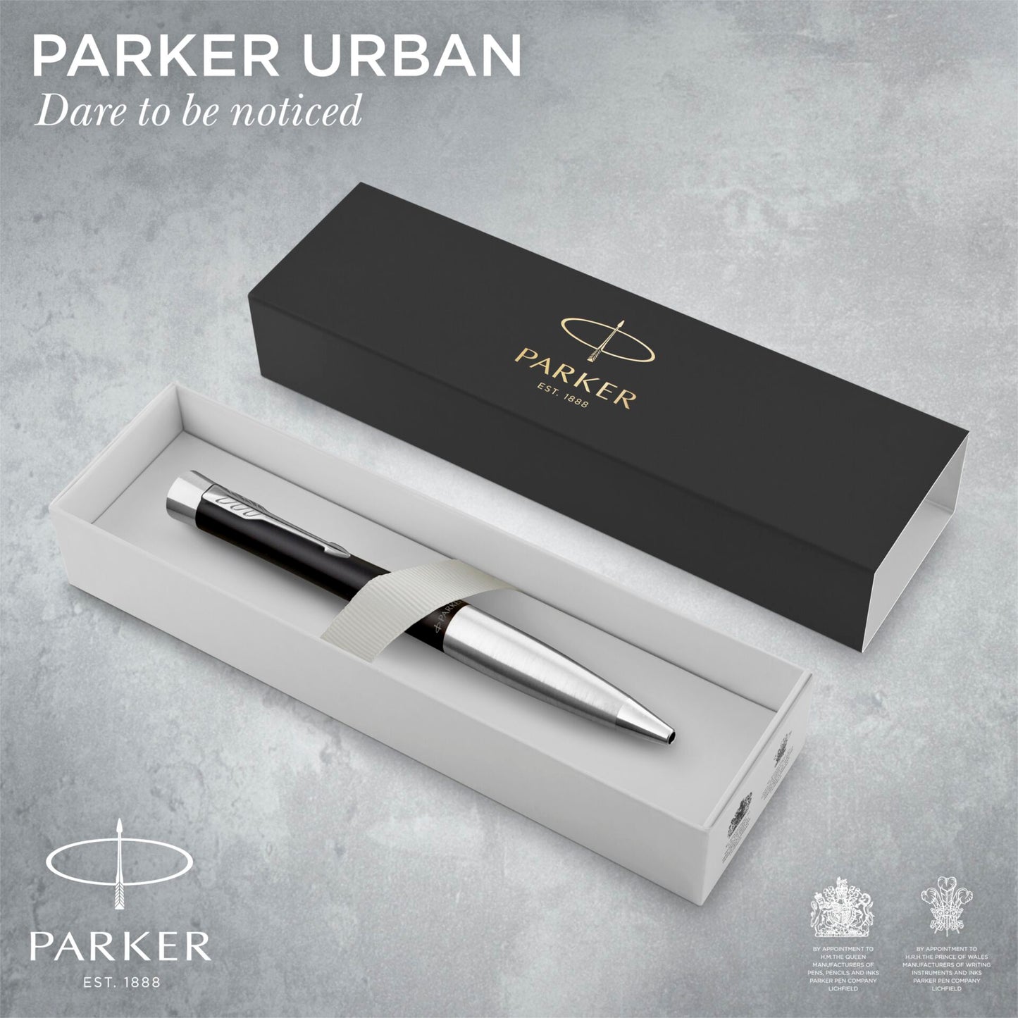 Parker Urban Twist Muted Black C.C. Ballpoint Pen M