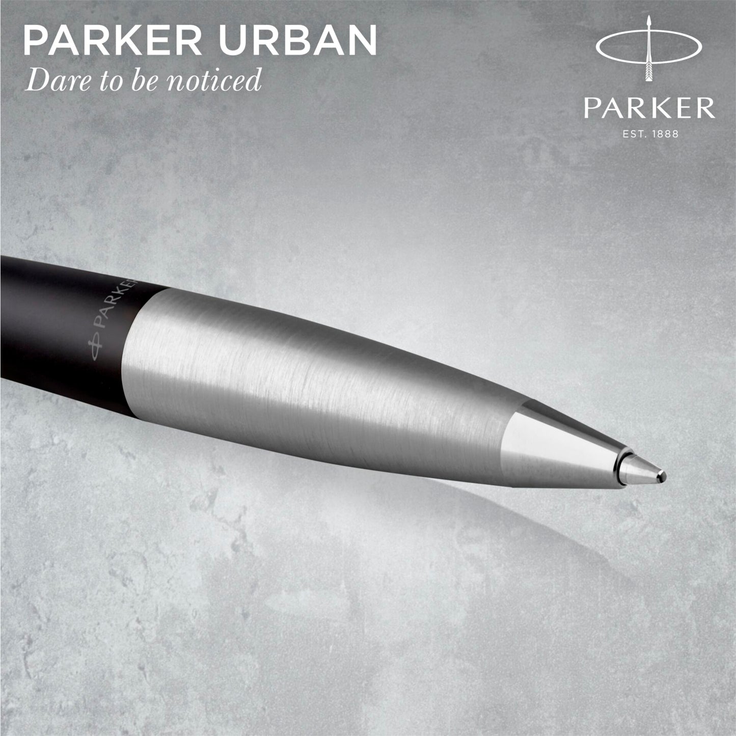 Parker Urban Twist Muted Black C.C. Ballpoint Pen M