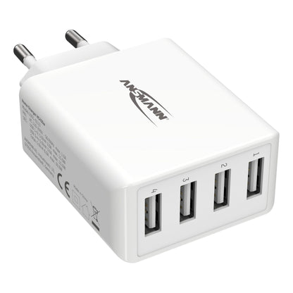 Ansmann Home Charger HC430 4xUSB 3000mA white