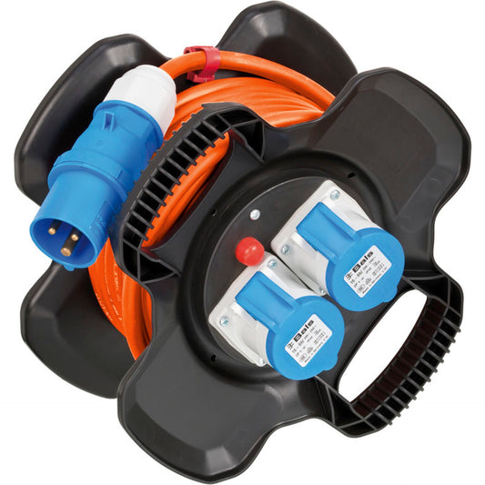 Brennenstuhl Rubber Cable Reel X-Gum CEE IP44 10m Camping