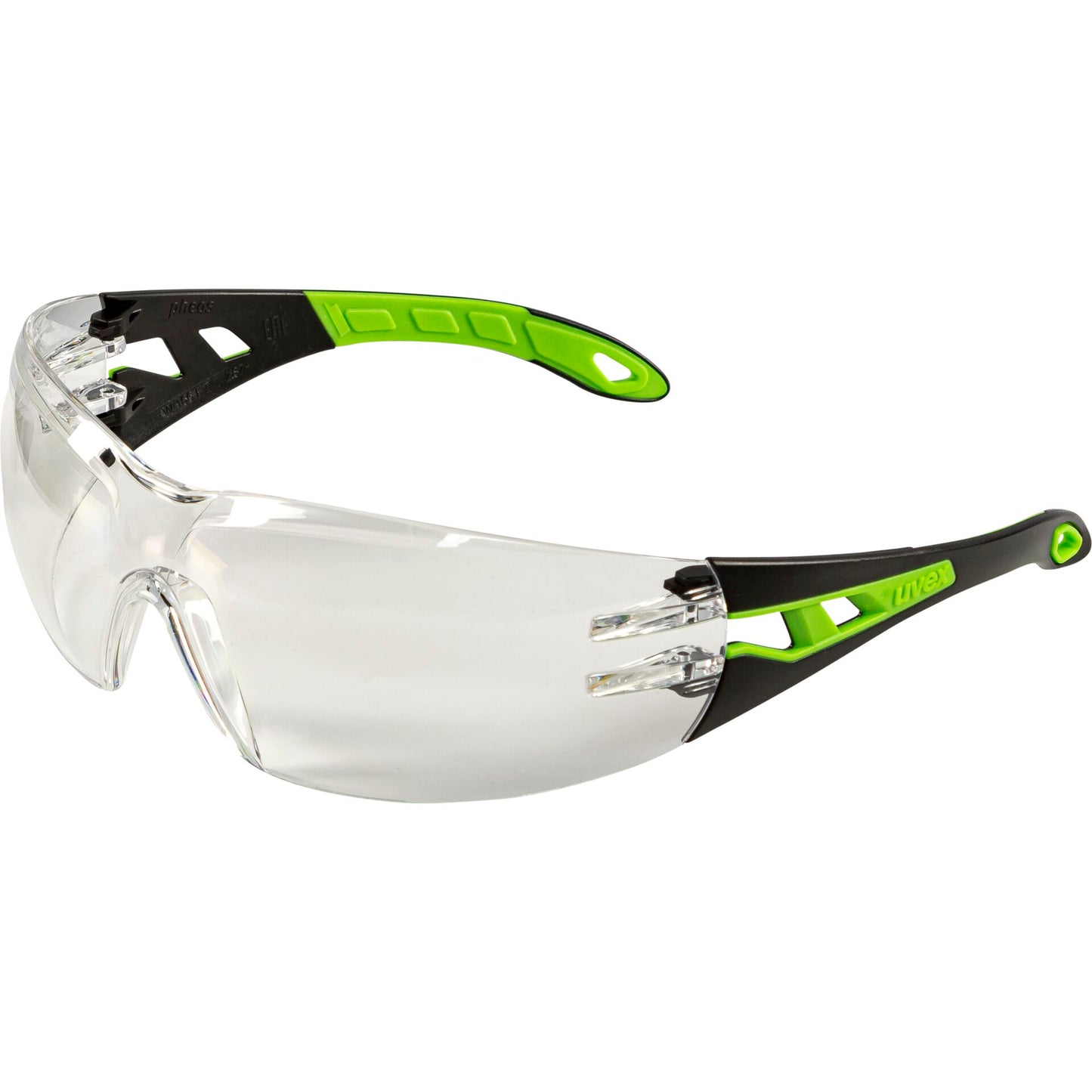 uvex pheos spectacles black/green