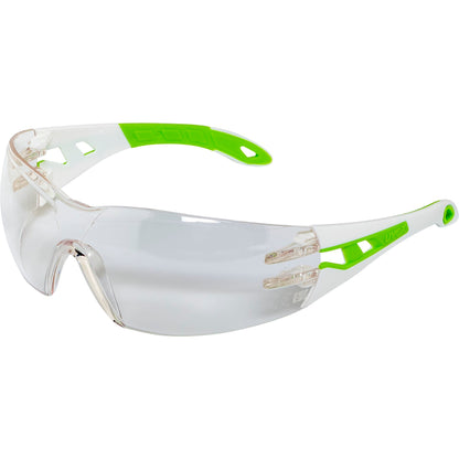 uvex pheos s spectacles white/green